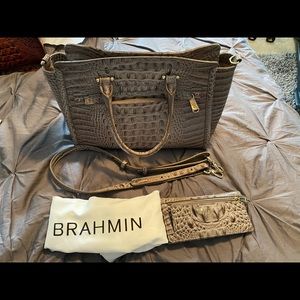 Genuine Brahmin Purse and Wallet